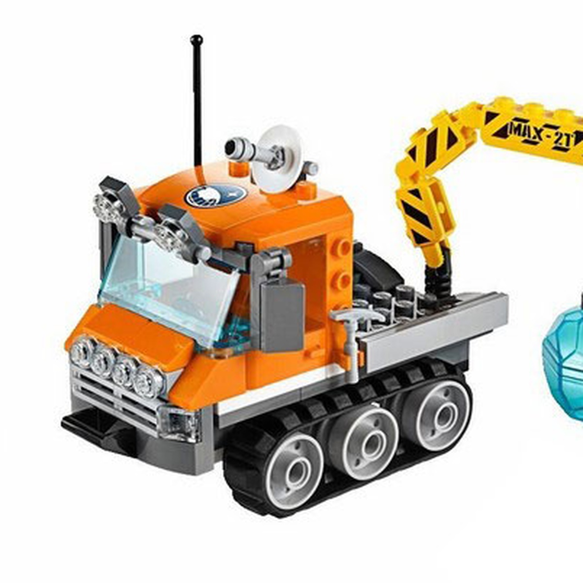 Xe chuyên dụng Bắc Cực 60033 - mặt trái