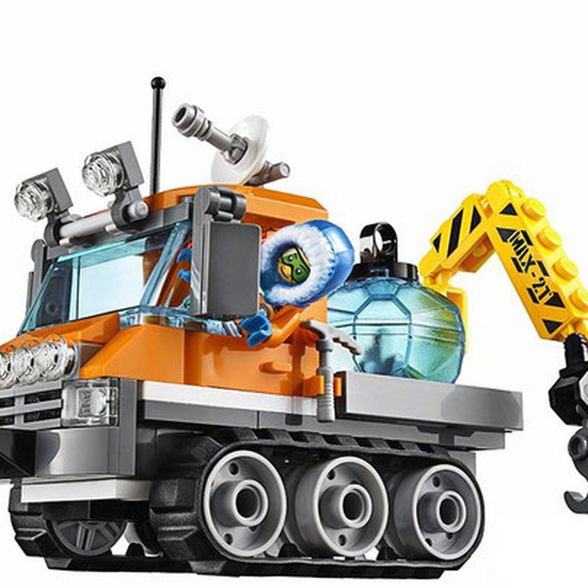 Xe chuyên dụng Bắc Cực 60033 - góc nghiêng
