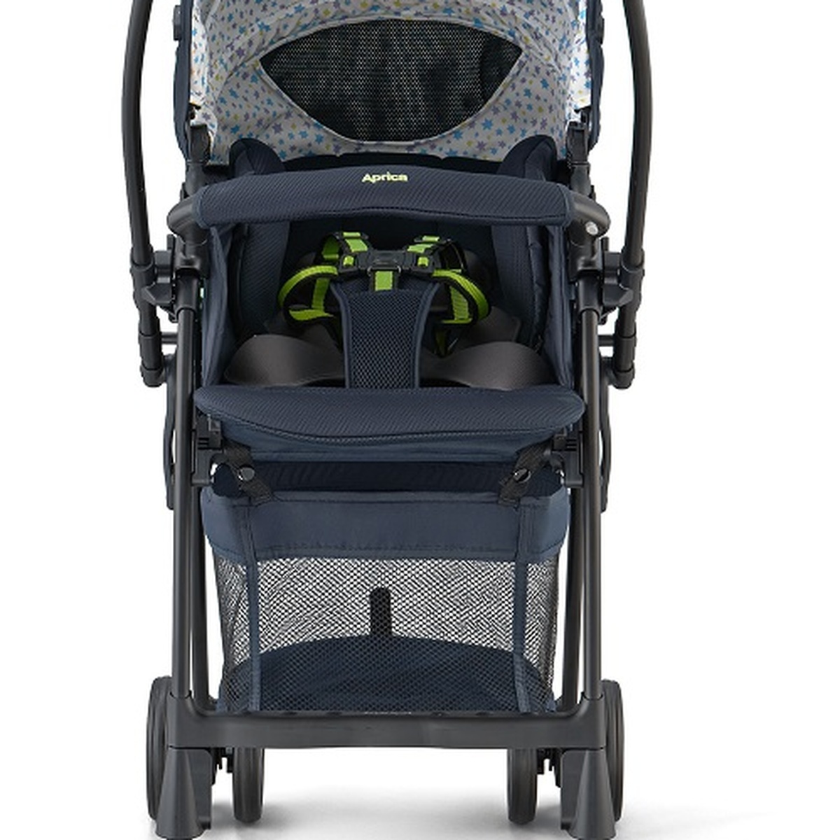 Xe đẩy Aprica Kroon Plus Highseat - mặt sau