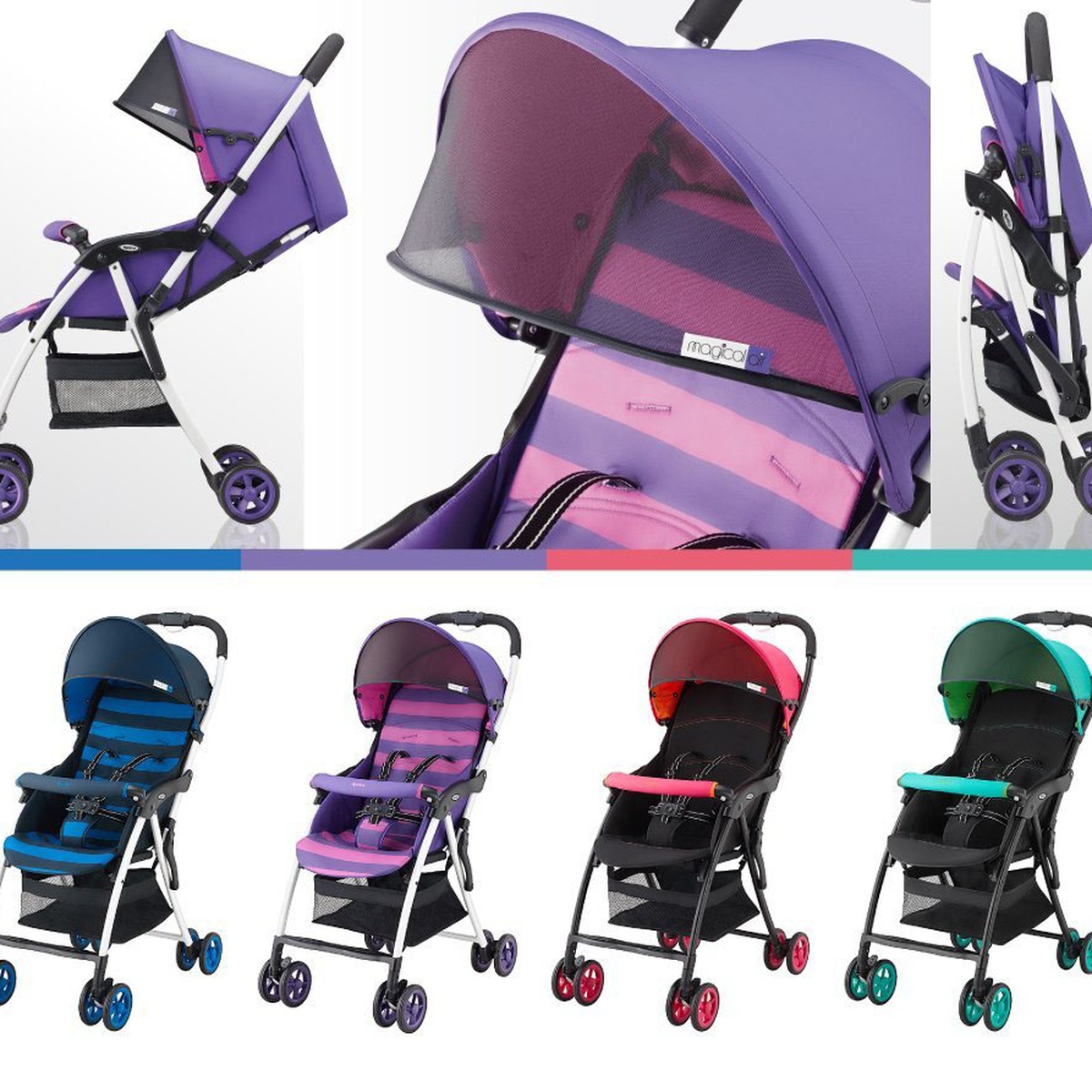 Xe đẩy trẻ em Aprica Magical Air 2014  - hình 9