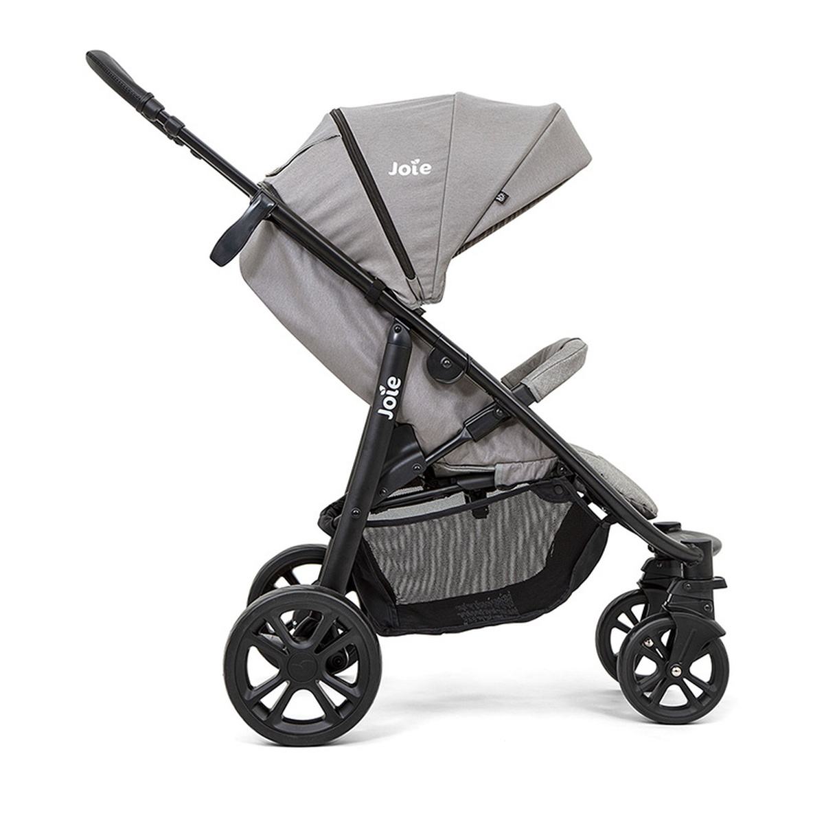 Xe đẩy cho bé Joie Litetrax 4 Gray Flannel màu xám - mặt phải