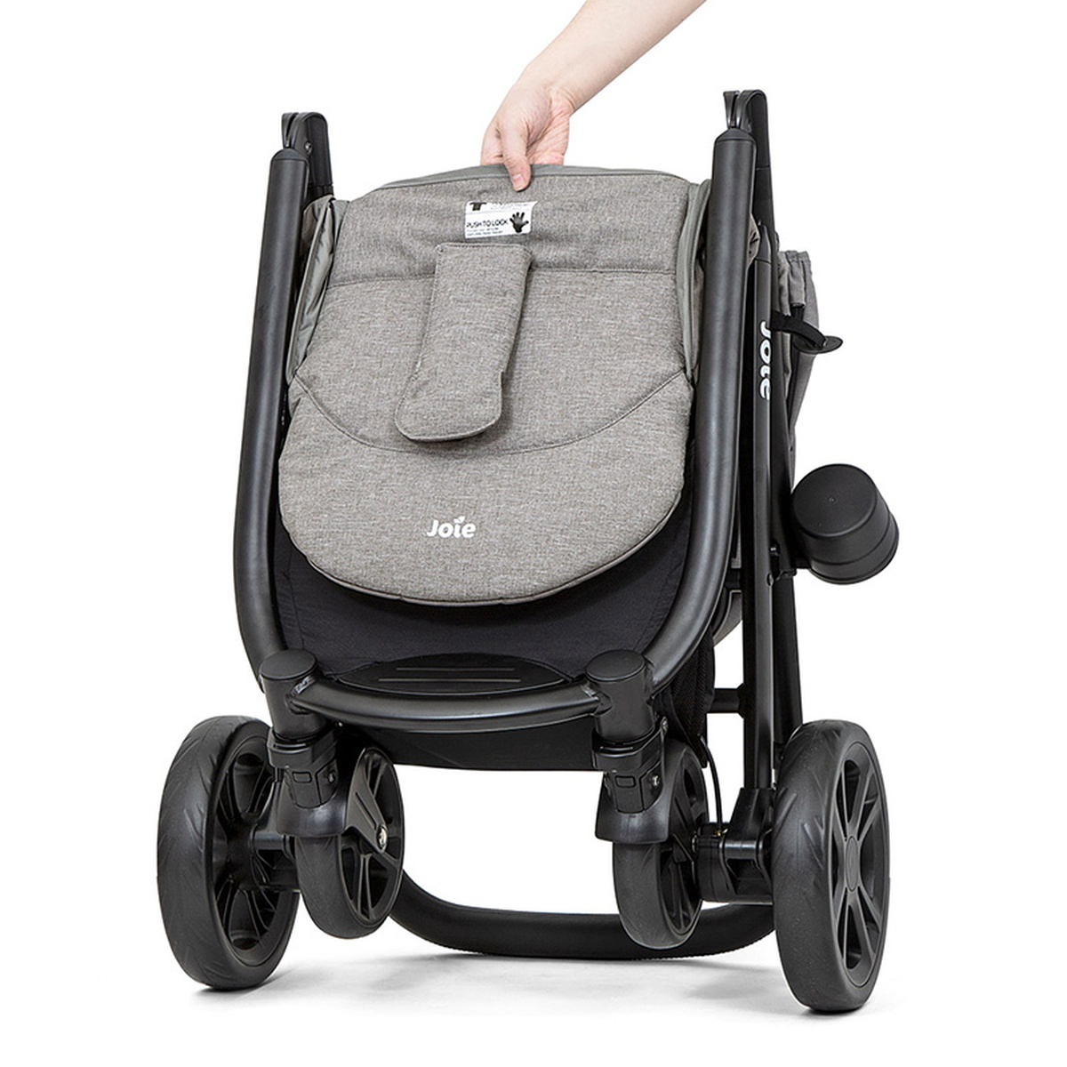 Xe đẩy cho bé Joie Litetrax 4 Gray Flannel màu xám - hình 8