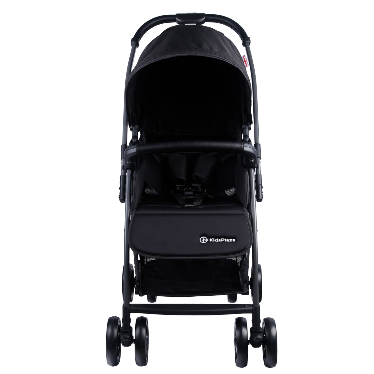 Xe đẩy cho bé KidsPlaza Avon Premium V.818 (Đen) - mặt trái