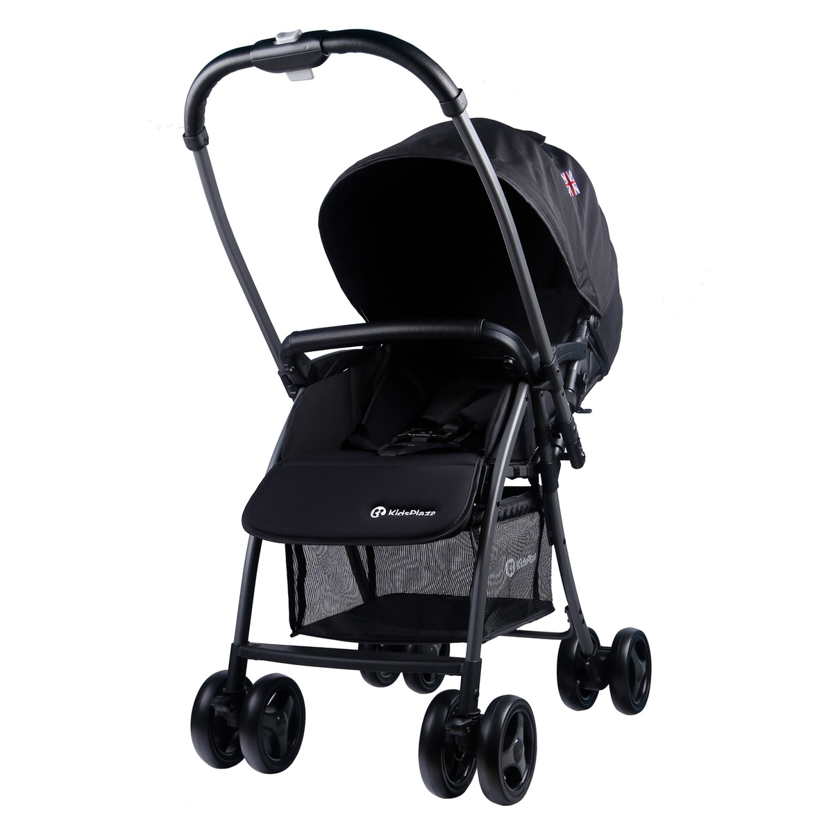 Xe đẩy cho bé KidsPlaza Avon Premium V.818 (Đen) - góc nghiêng