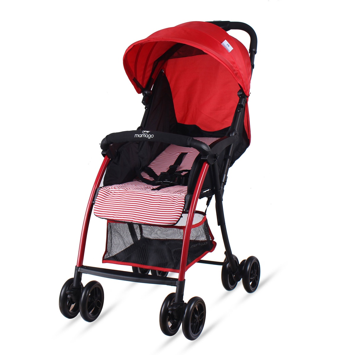 Xe đẩy cho bé Mamago Compact 316 (màu đỏ) - mặt phải