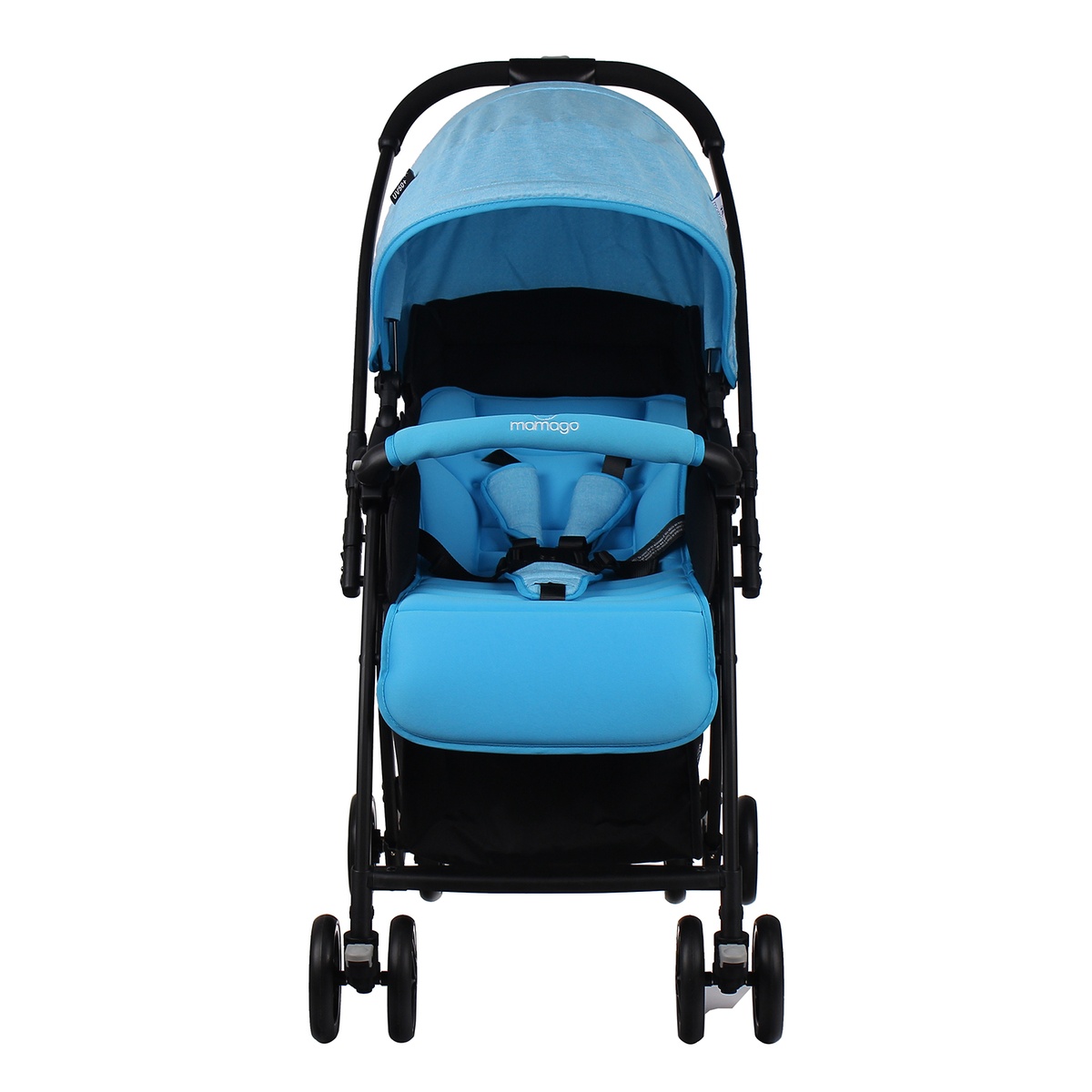 Xe đẩy cho bé Mamago Compact 319 Linen Premium (xanh dương)  - hình 6