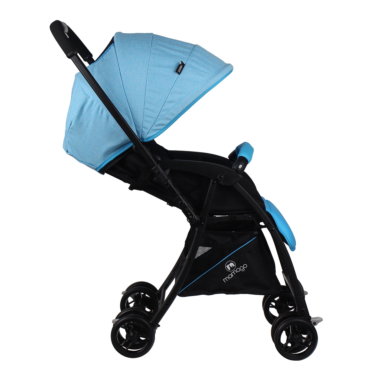 Xe đẩy cho bé Mamago Compact 319 Linen Premium (xanh dương)  - hình 8