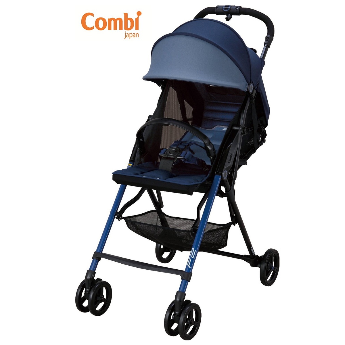 Xe đẩy Combi F2 Plus AD - 450 - góc nghiêng