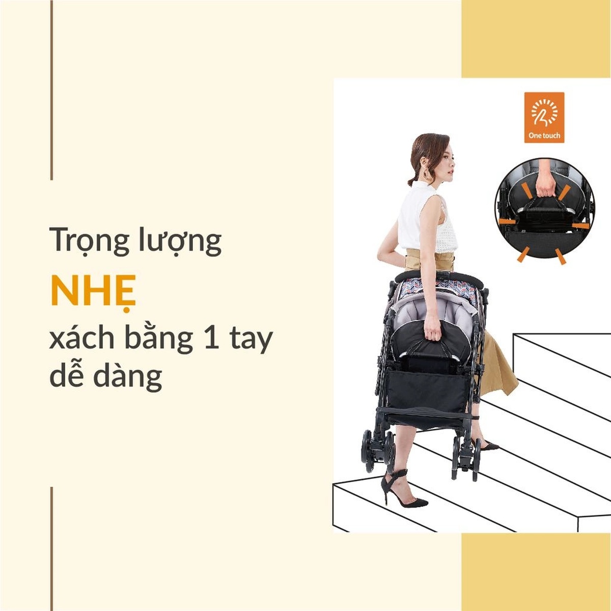 Xe đẩy Combi Sugocal Compact 4 (Đỏ) - hình 8