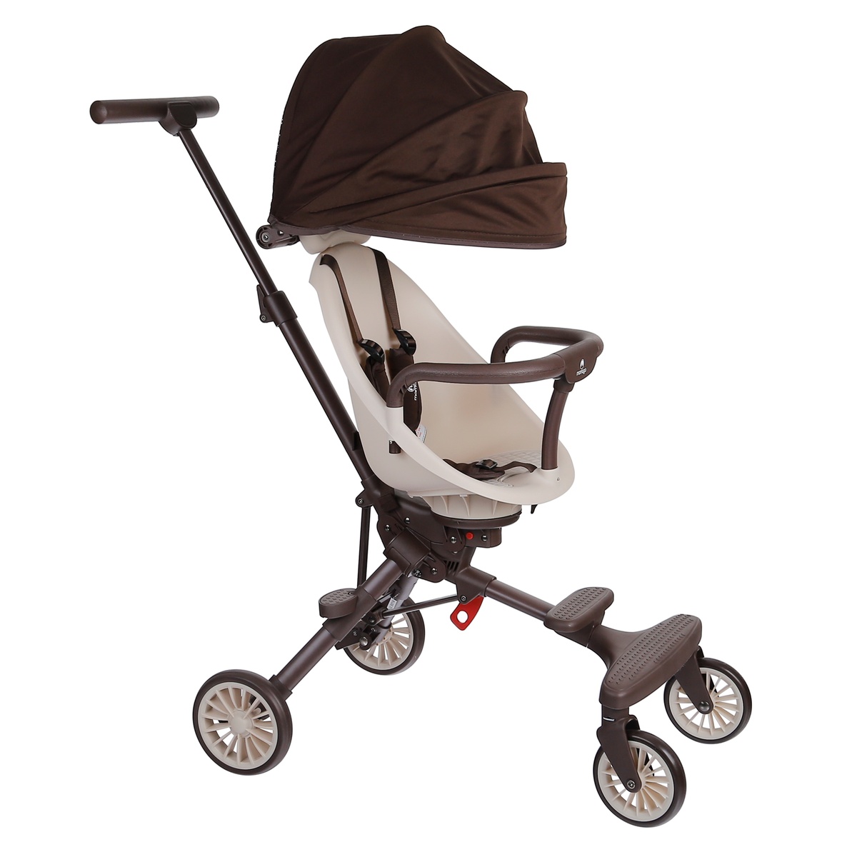 Xe đẩy gấp gọn 2 chiều Mamago V7-619 - mặt phải