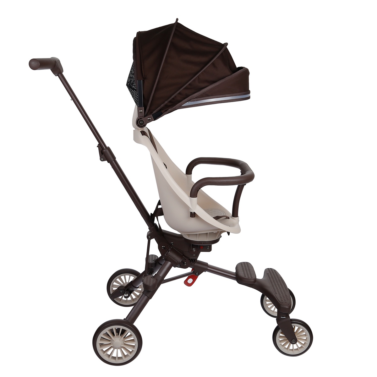 Xe đẩy gấp gọn 2 chiều Mamago V7-619 - mặt sau