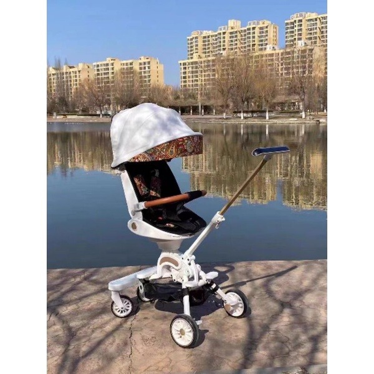 Xe đẩy gấp gọn K08  - hình 6