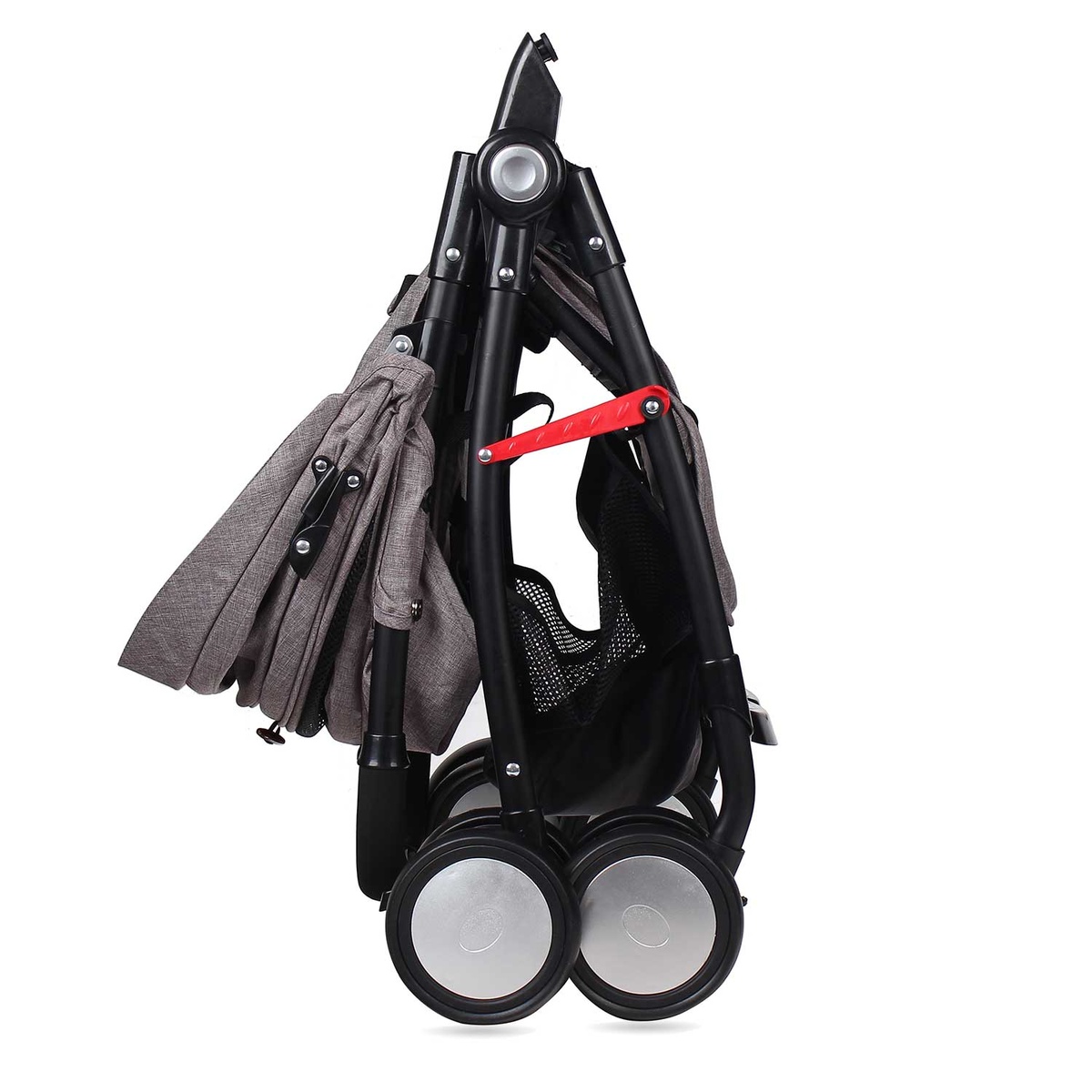 Xe đẩy Mamago Friendly C06 (Xám) - mặt sau