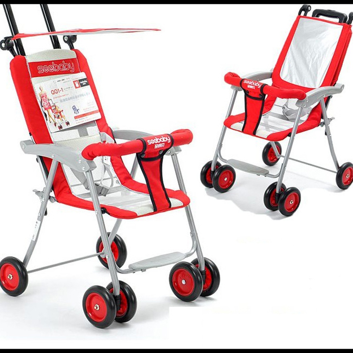 Xe đẩy trẻ em Seebaby QQ1-1 - hình 6