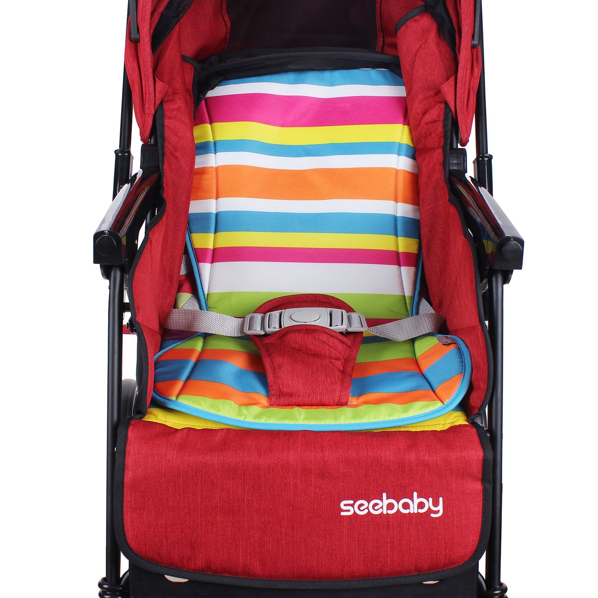 Xe đẩy Seebaby T11A màu đỏ - hình 8
