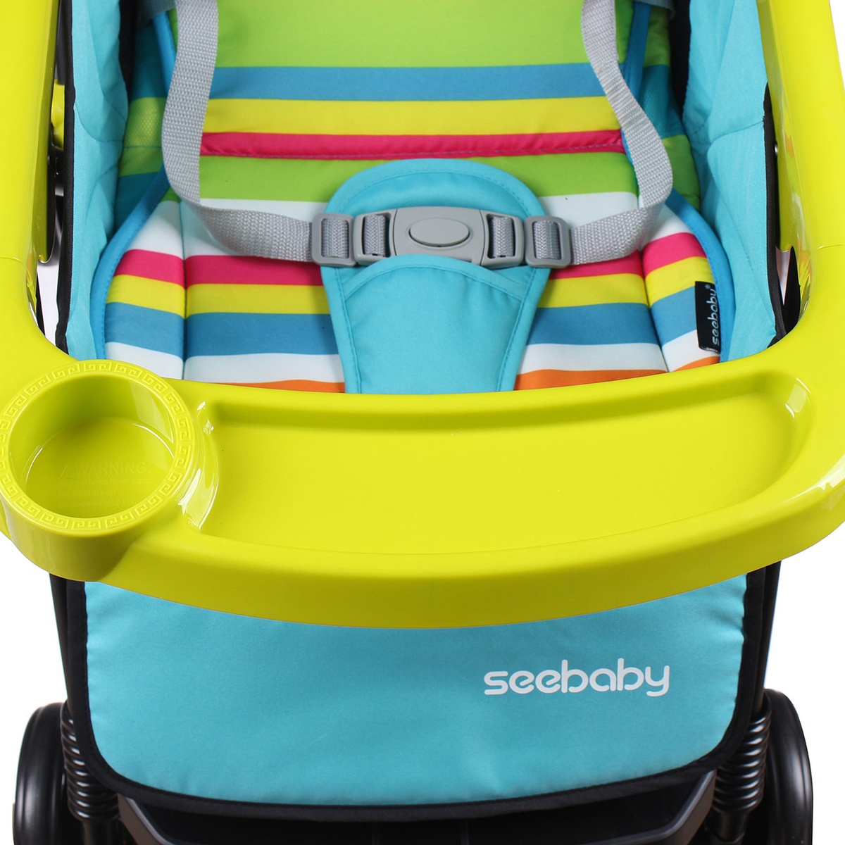 Xe đẩy Seebaby T11A màu xanh  - hình 16