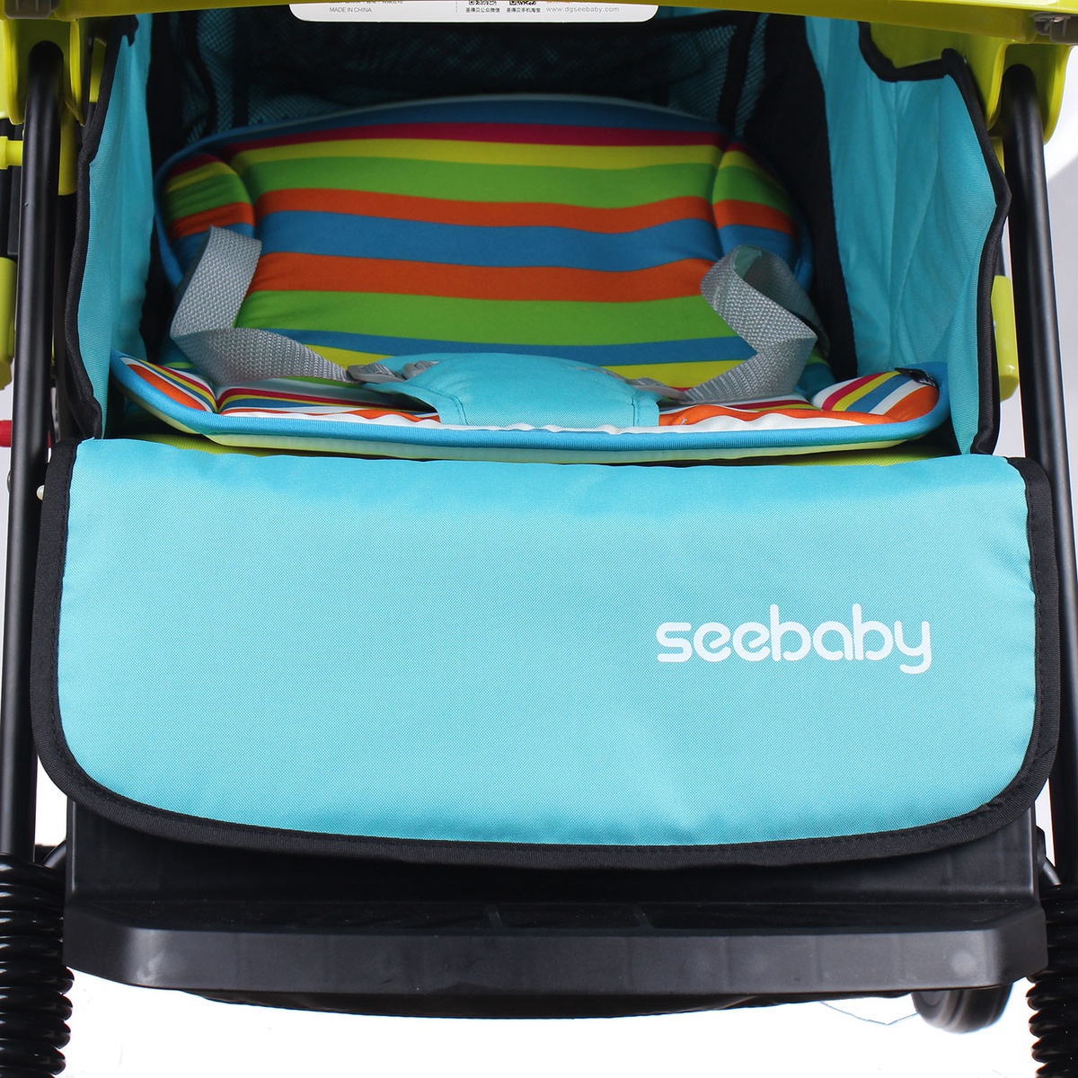Xe đẩy Seebaby T11A màu xanh  - hình 7