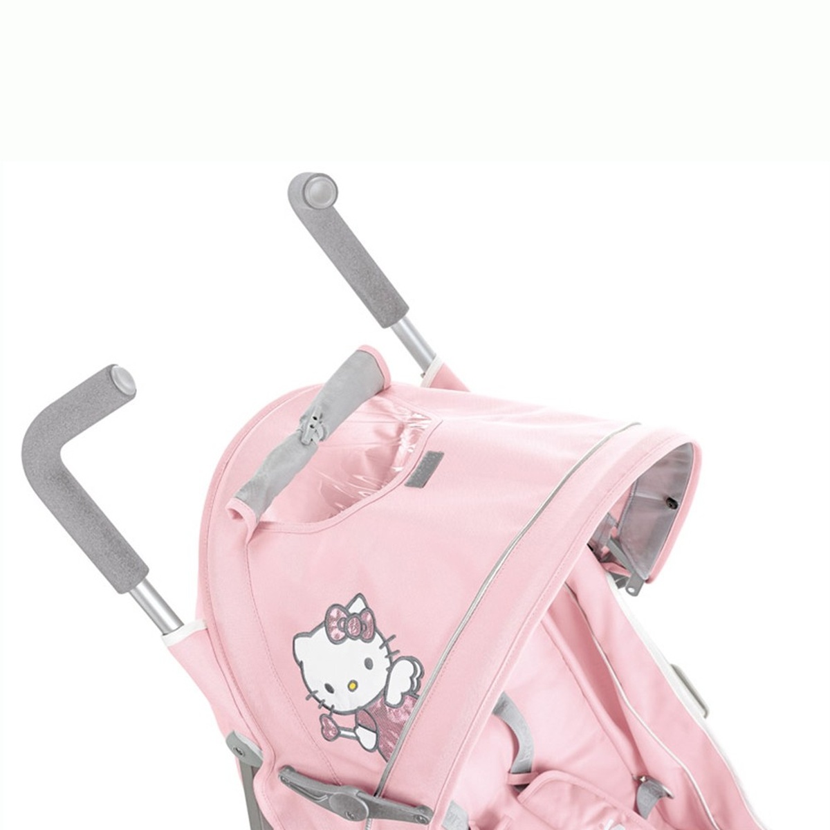Xe đẩy Brevi B' Super Hello Kitty BRE758-22HK - mặt phải