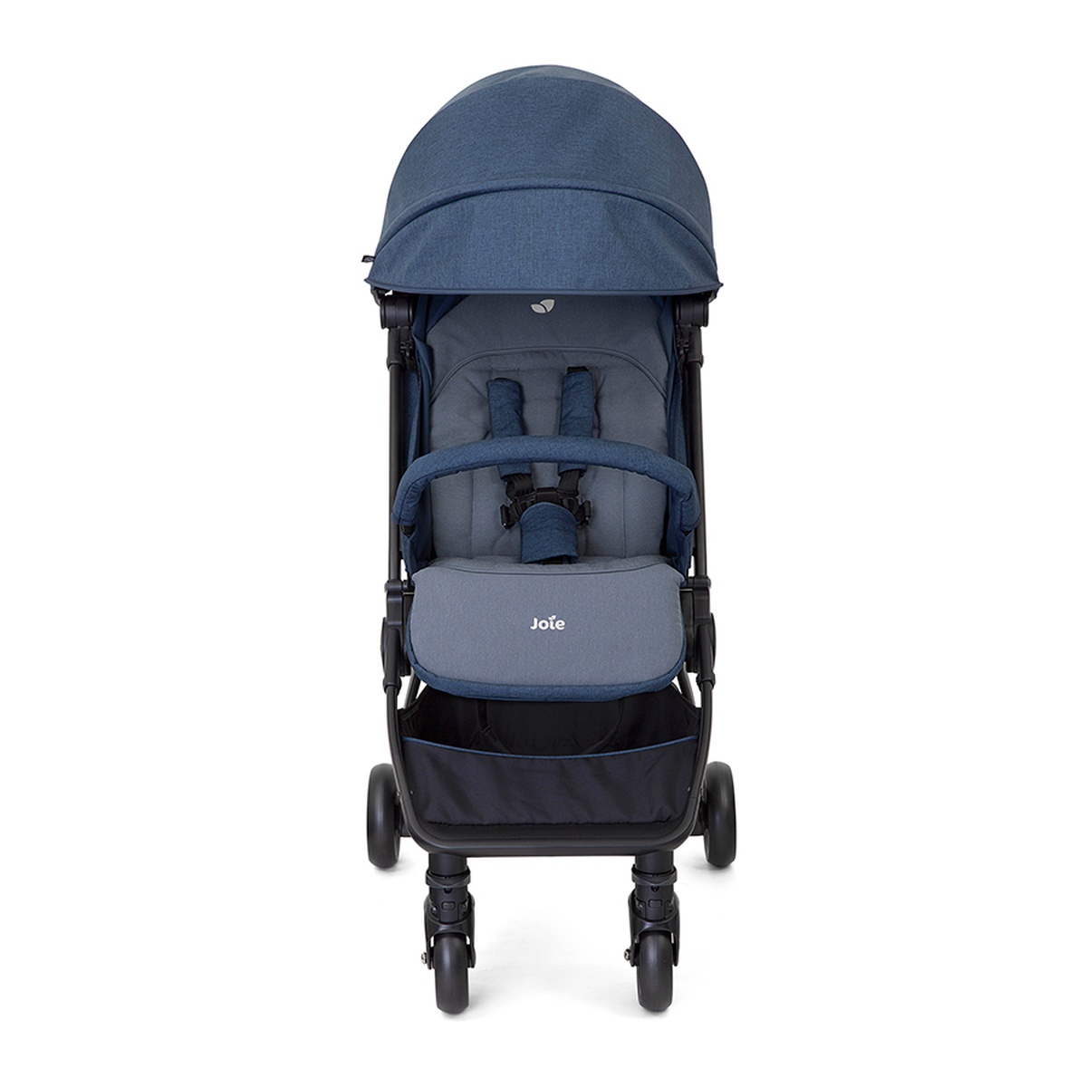 Xe đẩy trẻ em Joie Pact Deep Sea màu xanh - mặt trái