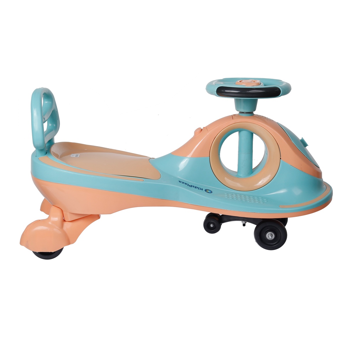 Xe lắc cho bé có nhạc và đèn KidsPlaza TX602 - mặt trái