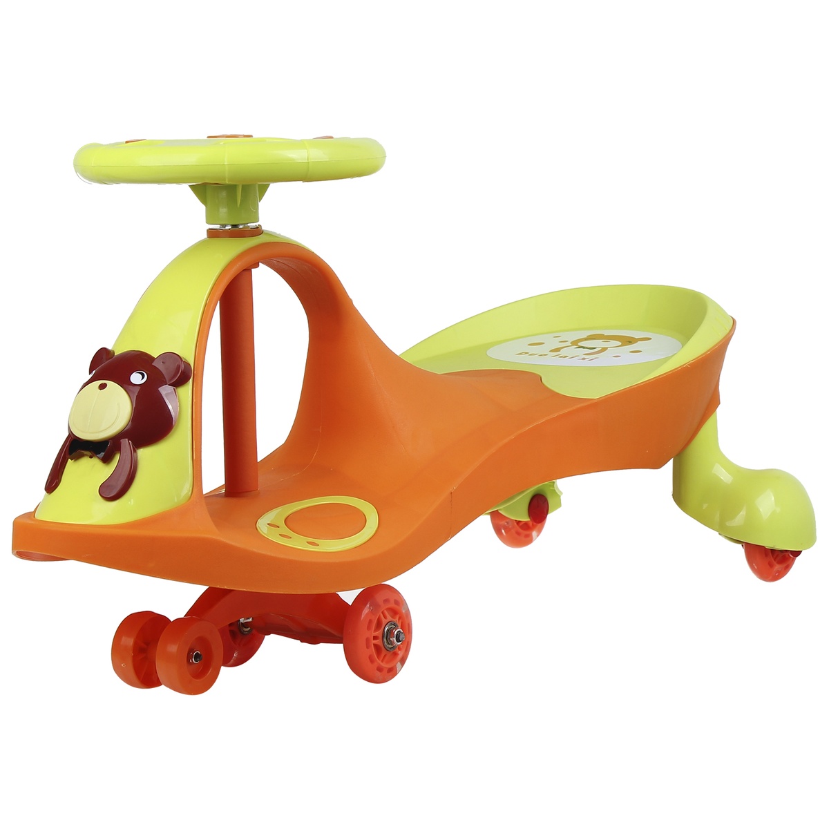 Xe lắc Funny Teddy Bear - góc nghiêng
