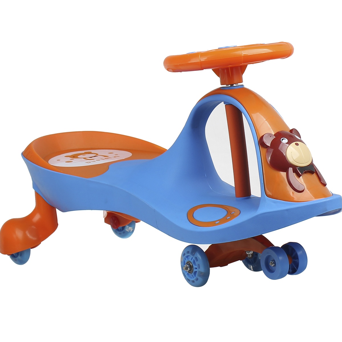 Xe lắc Funny Teddy Bear - mặt trái