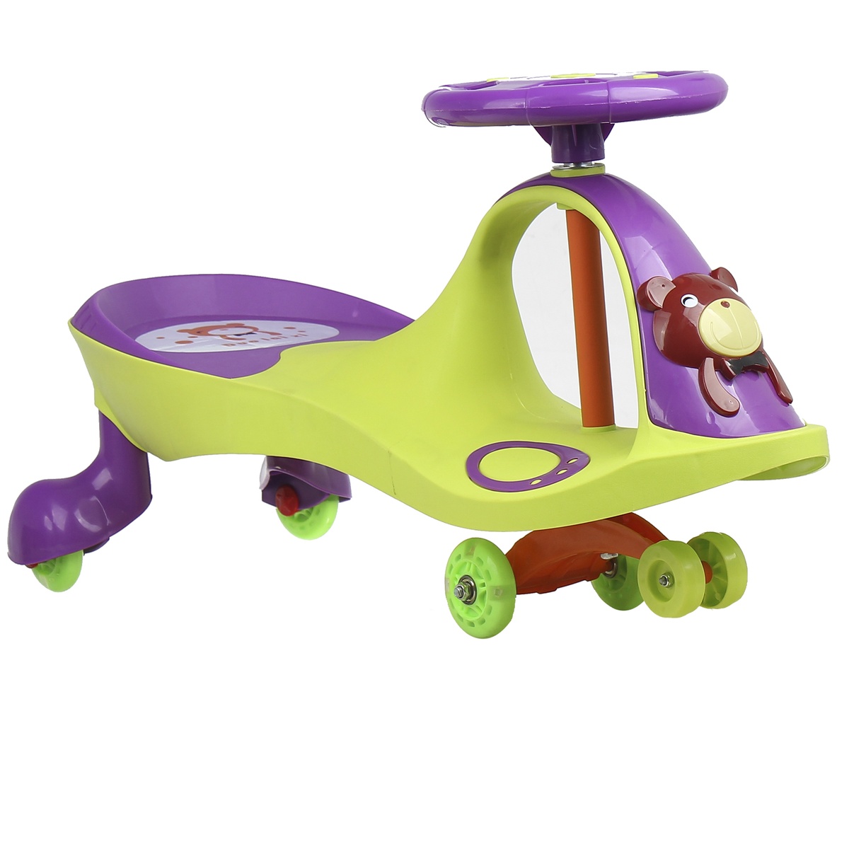 Xe lắc Funny Teddy Bear - mặt phải