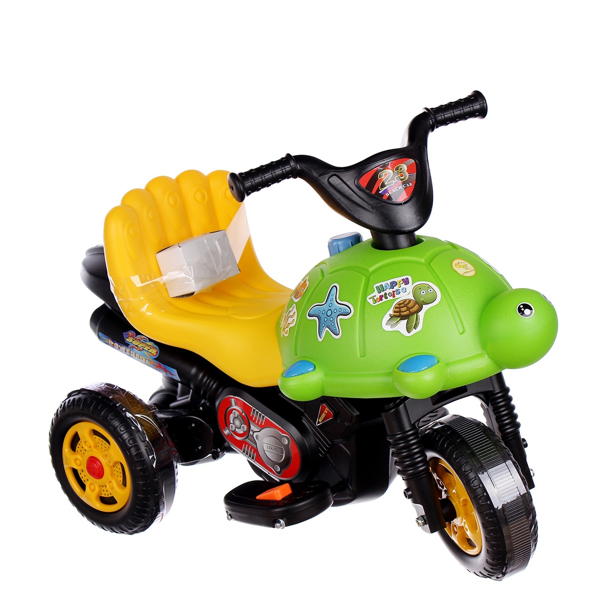 Đồ chơi xe máy điện trẻ em hình chú rùa KL3055 - mặt phải