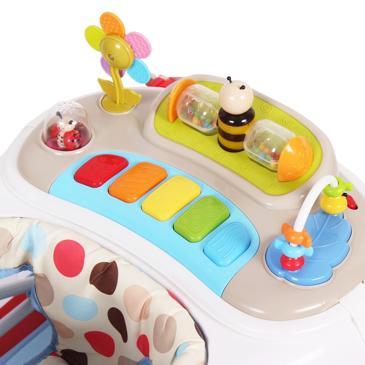 Xe tập đi em bé Babylove BL416 - mặt sau