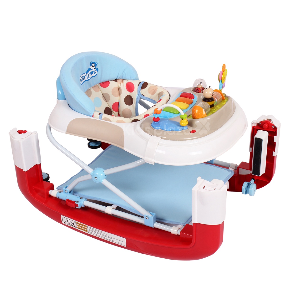 Xe tập đi em bé Babylove BL416 - góc nghiêng