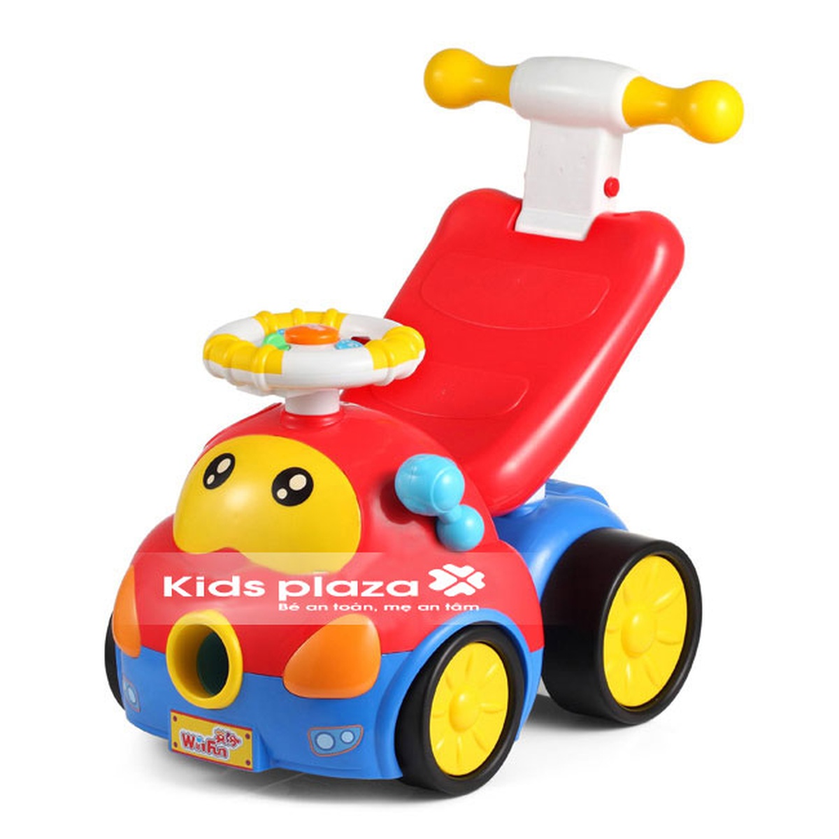 Xe tập đi có nhạc Winfun 0818 - mặt trái