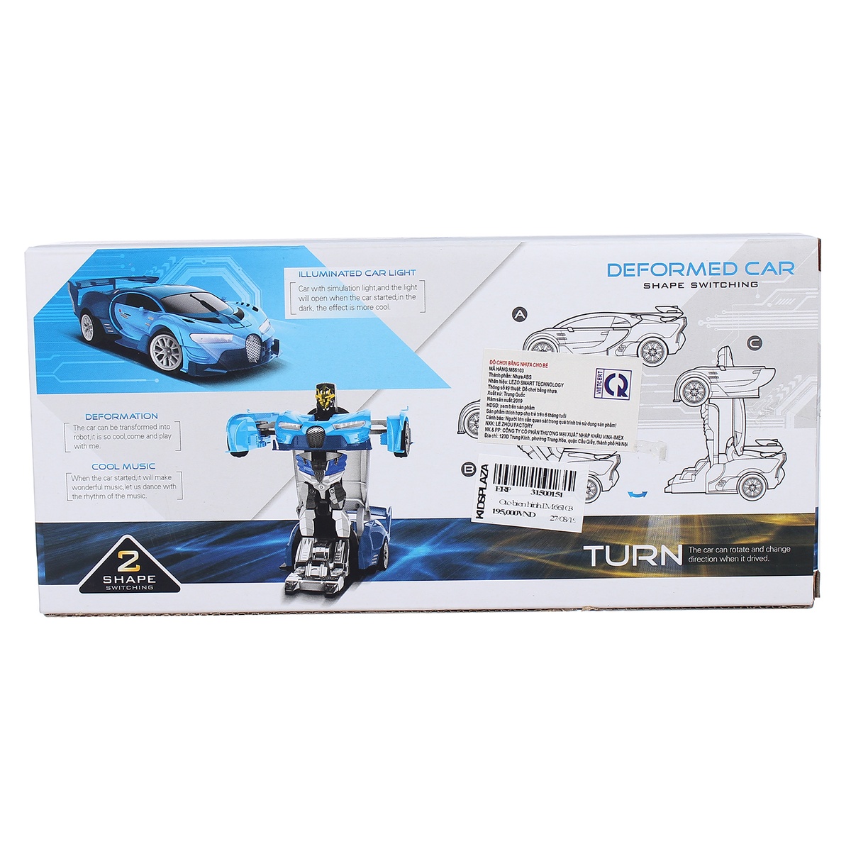 Xe ôtô biến hình IM.66103 - góc nghiêng