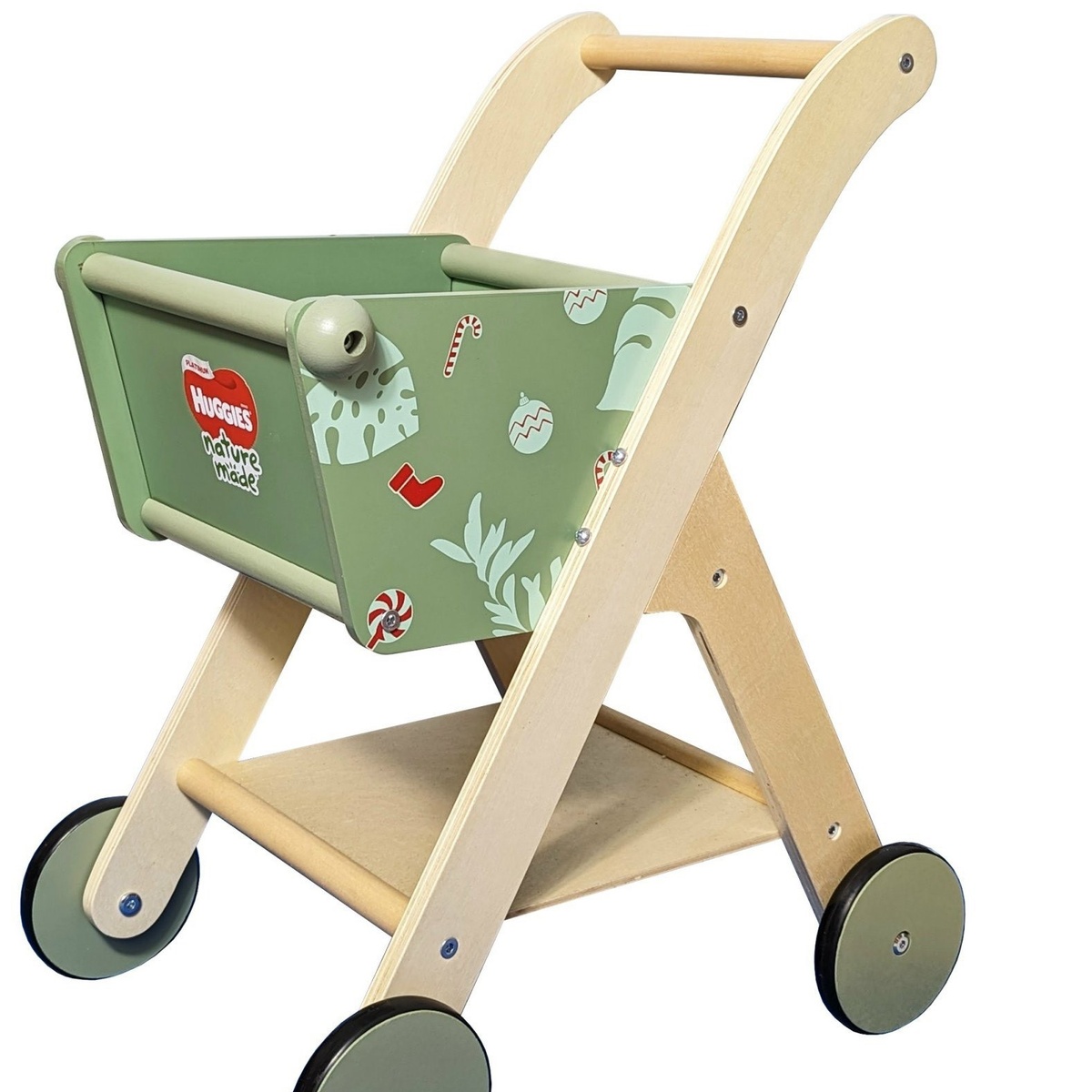 Xe gỗ tập đi cho bé Huggies (Khuyễn mãi không bán)