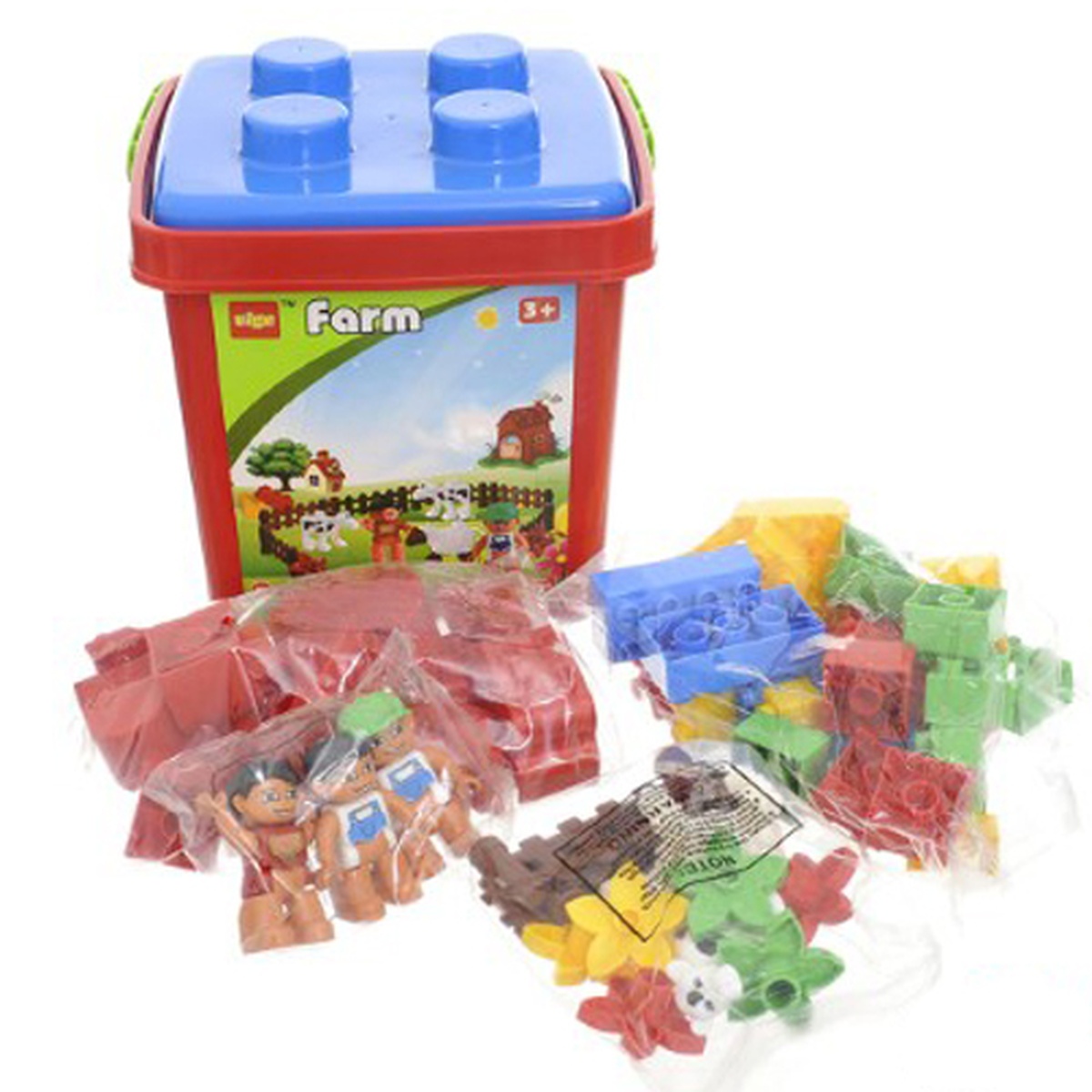 Đồ chơi Lego xếp khối VBCare VBC-2105 - mặt phải
