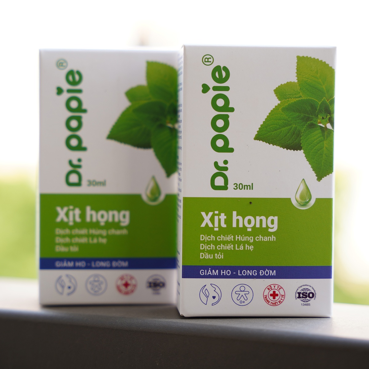 Xịt họng Dr.Papie 30ml - mặt phải
