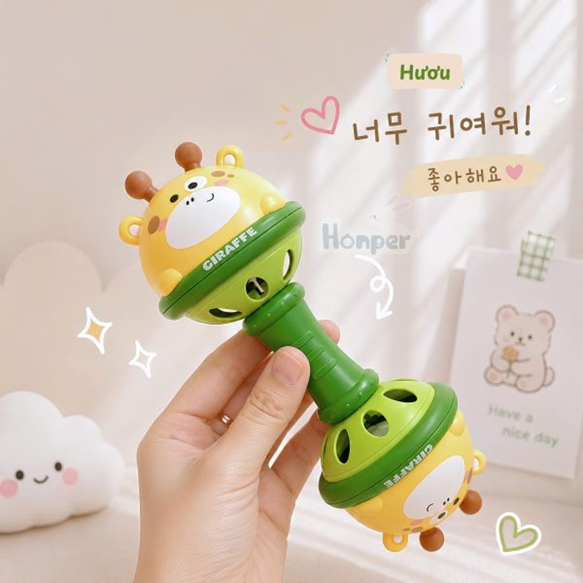 Xúc xắc cầm tay Honper HP145 (Mẫu ngẫu nhiên) - hình 6