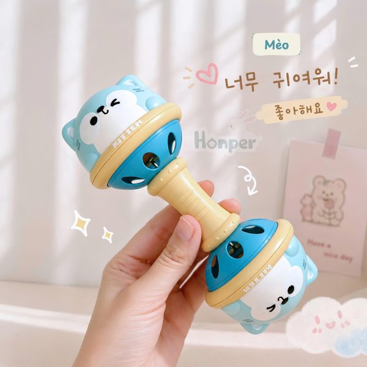 Xúc xắc cầm tay Honper HP145 (Mẫu ngẫu nhiên) - hình 7