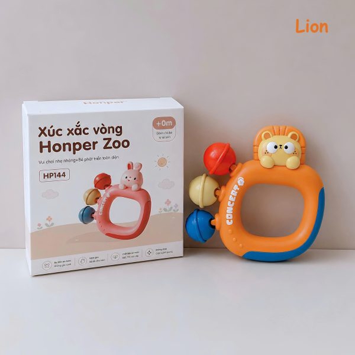 Xúc xắc vòng Honper HP144 (Mẫu ngẫu nhiên) - góc nghiêng