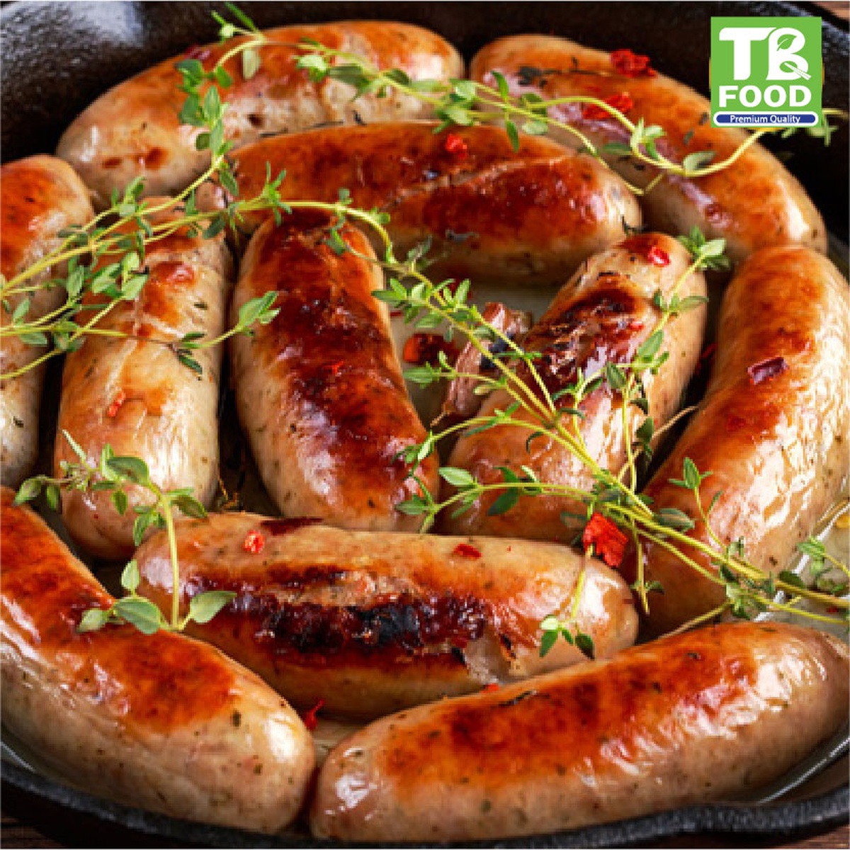 Xúc xích Yummy ST La Cusine 500g TBF21 (10 chiếc) - mặt trái