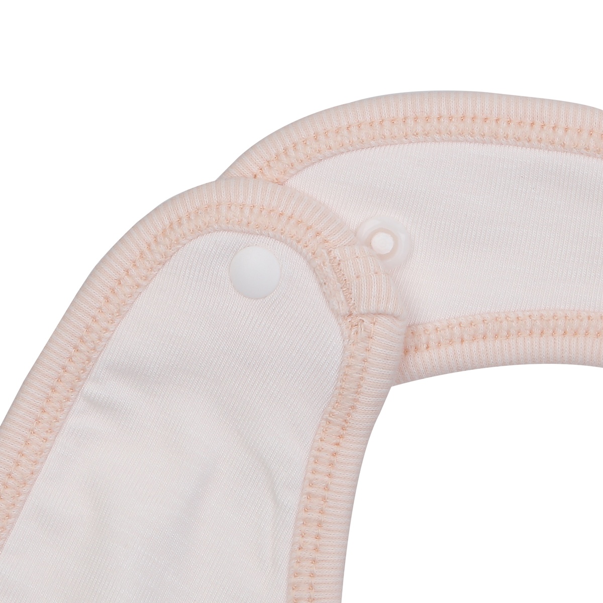 Yếm vuông KidsPlaza ND24D ( Hồng)  - góc nghiêng