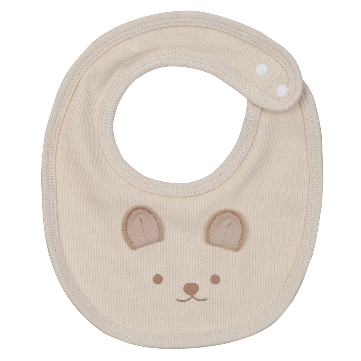 Yếm vuông KidsPlaza ND24D (Be) - mặt trước