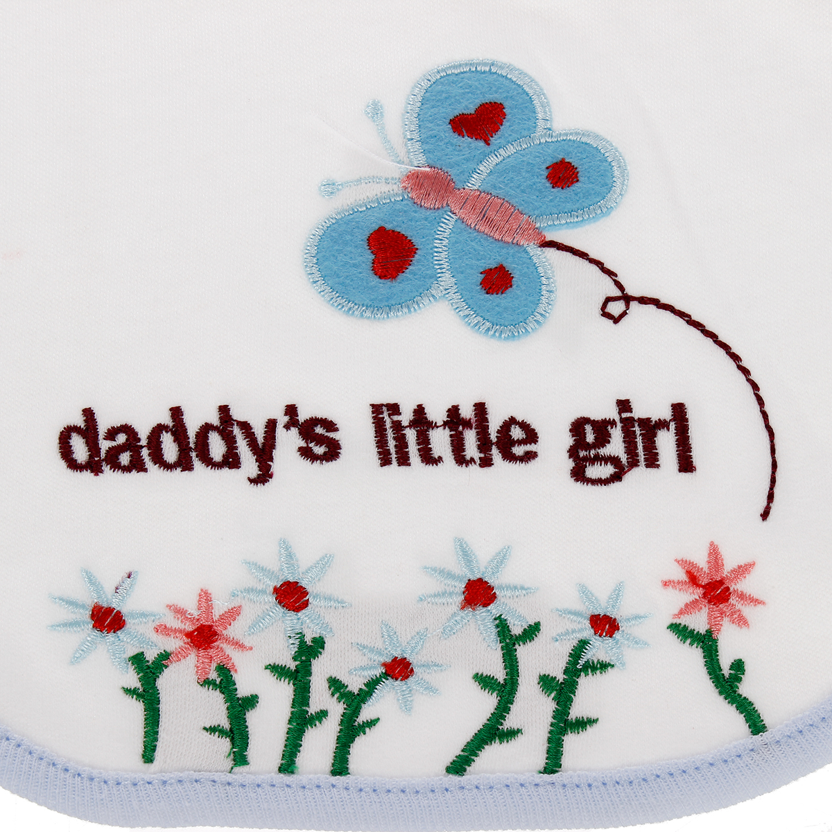 Yếm ăn cho bé Fany daydy's little girl - mặt sau