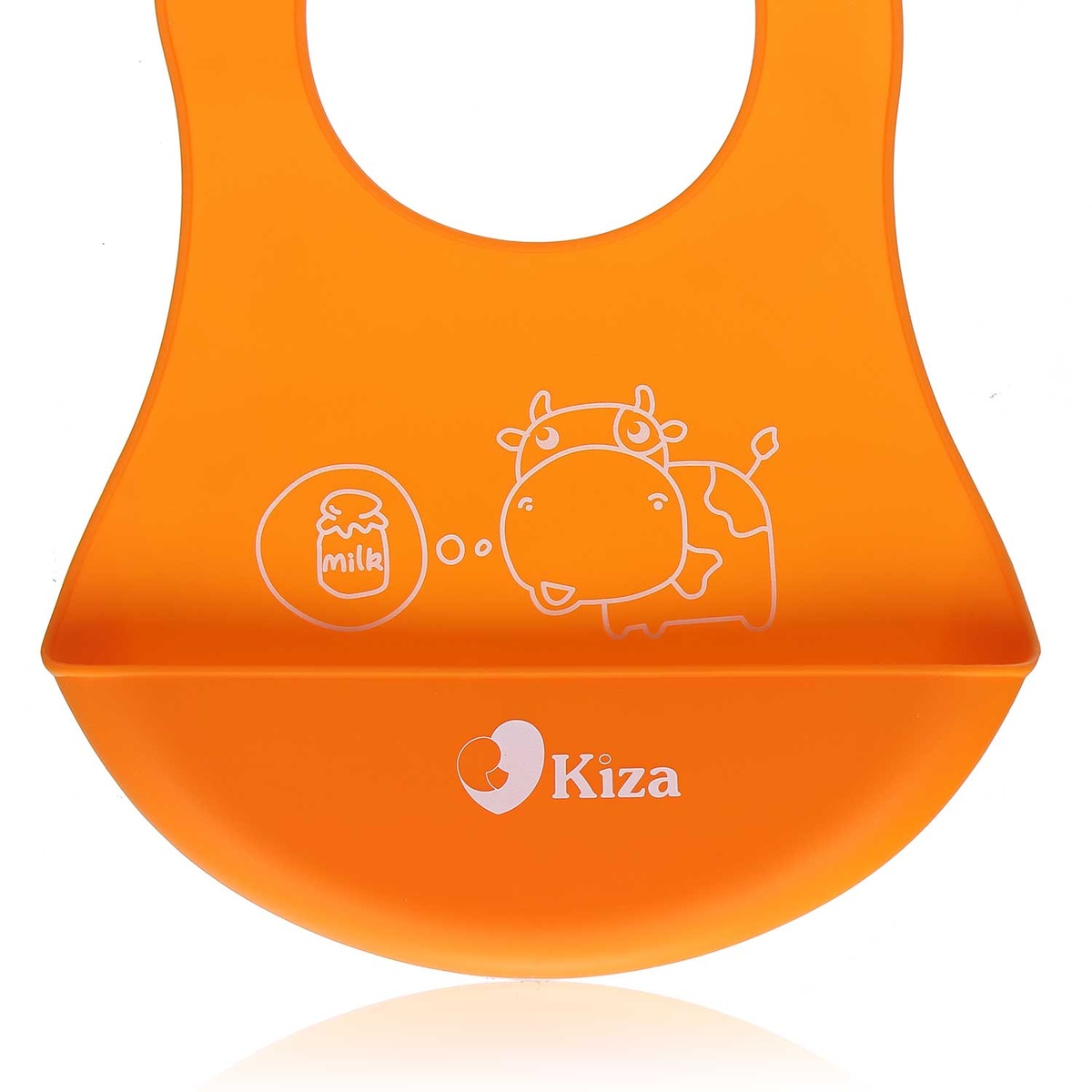 Yếm ăn cho bé silicone Kiza BIB023 - mặt trái