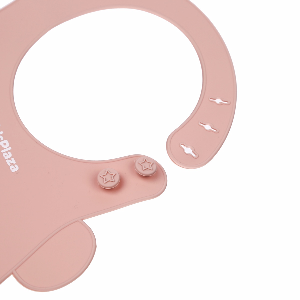 Yếm ăn silicone cho bé KidsPlaza 6903 (Hồng) - mặt sau