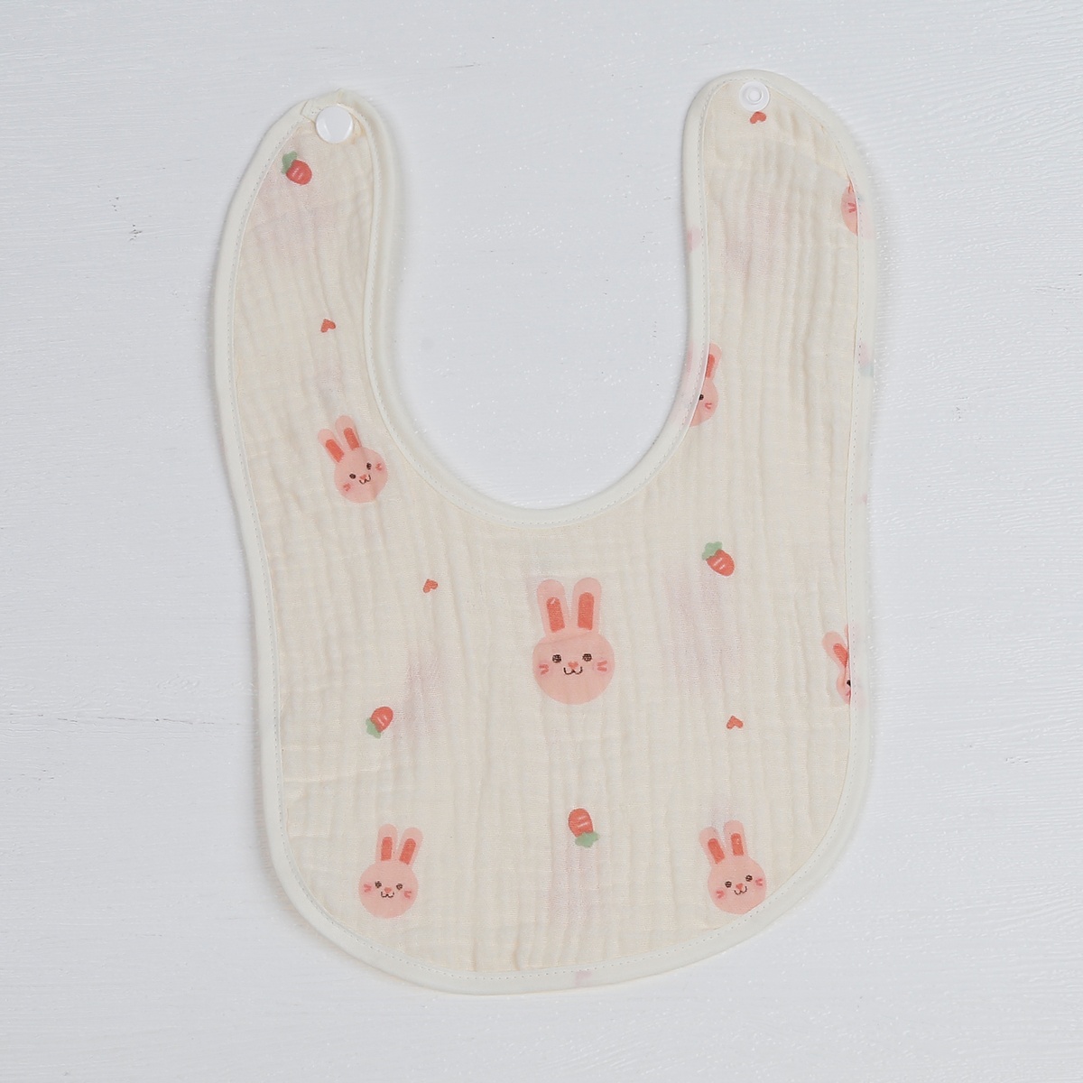 Yếm tròn KidsPlaza Muslin thỏ PG23