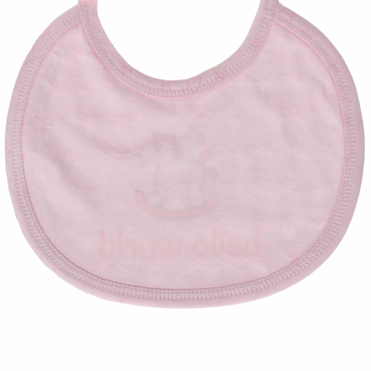 Yếm dây sơ sinh Mamago ND20H twikle star (Hồng) - mặt sau