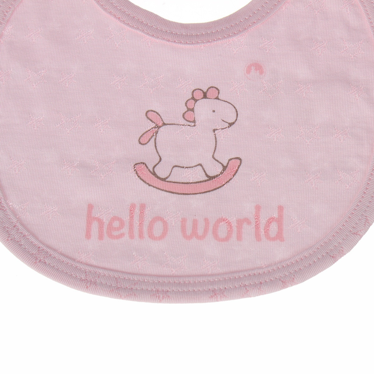 Yếm dây sơ sinh Mamago ND20H twikle star (Hồng) - mặt phải