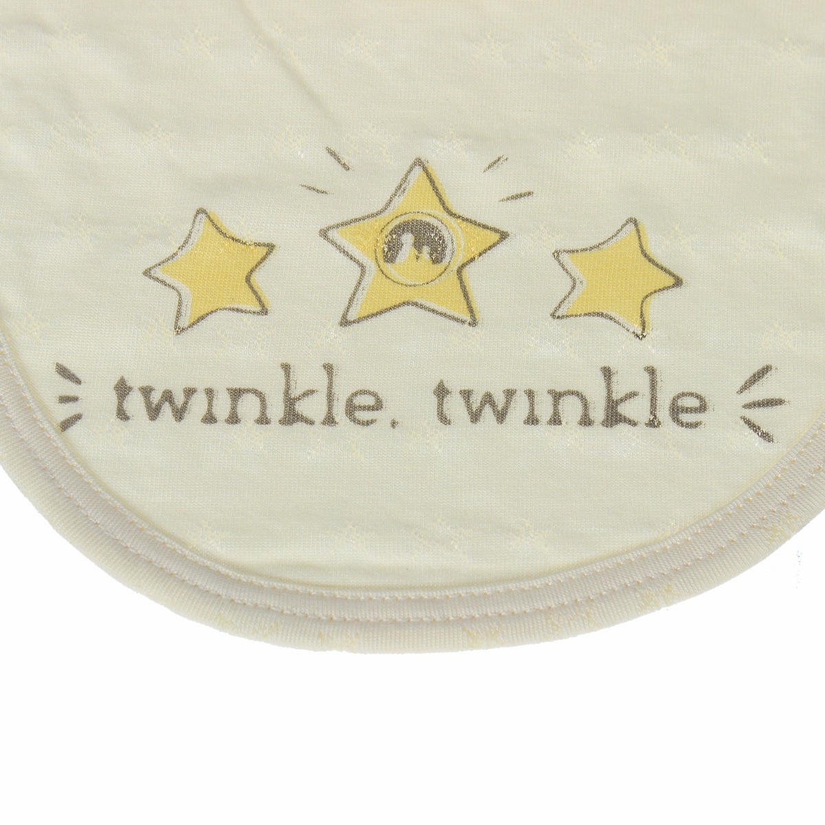 Yếm dây sơ sinh Mamago ND20H twikle star (Vàng) - mặt sau