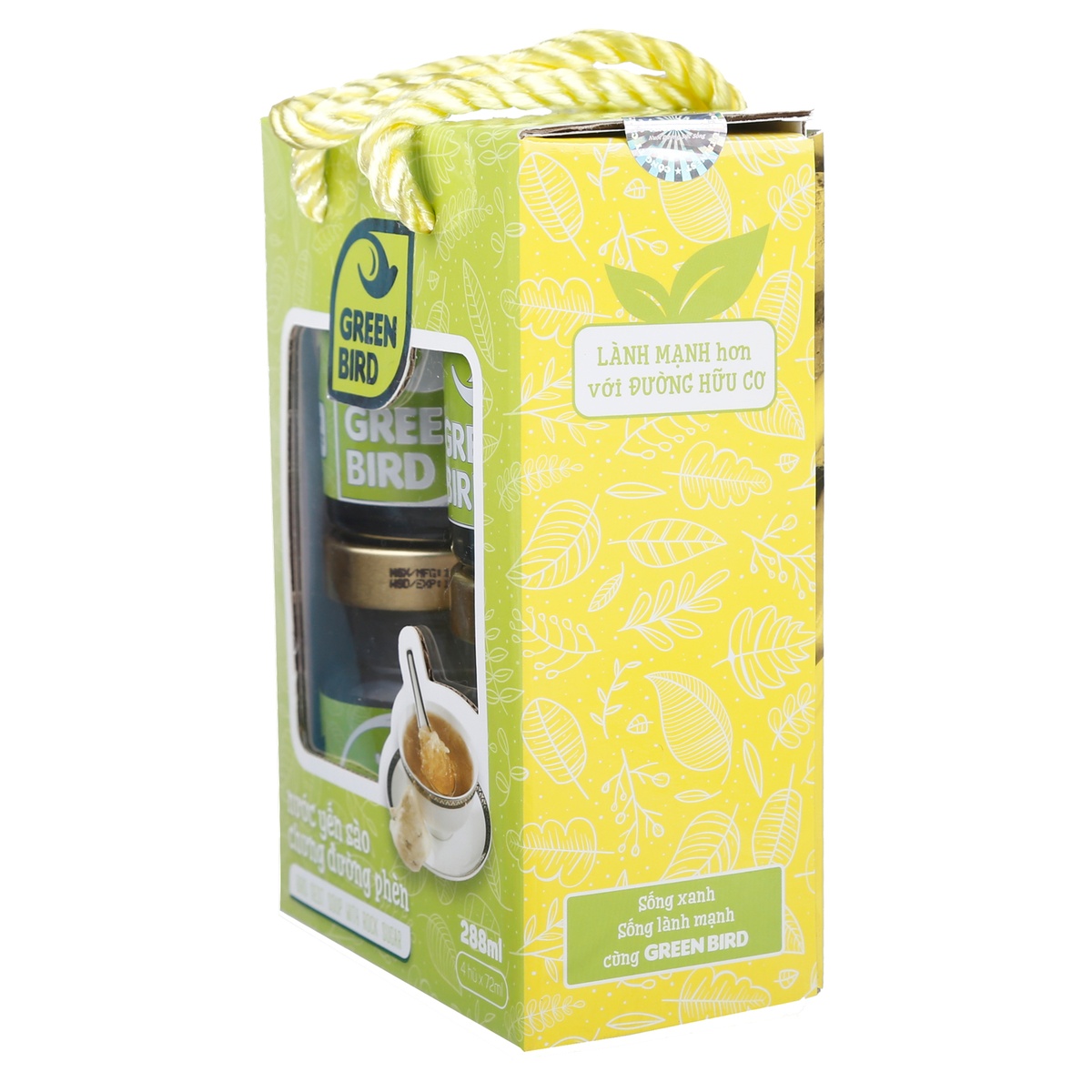 Yến sào chưng đường phèn Green Bird 4*72g - hình 6
