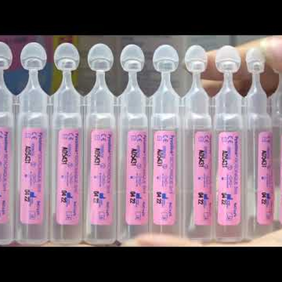Nước muối sinh lý Fysoline hồng 5ml - video